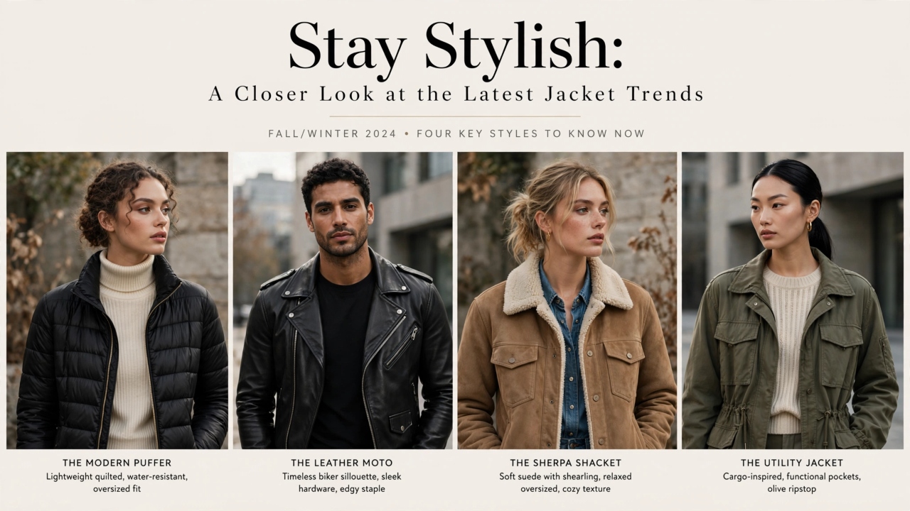 Stay Stylish: A Closer Look at the Latest Jacket Trends