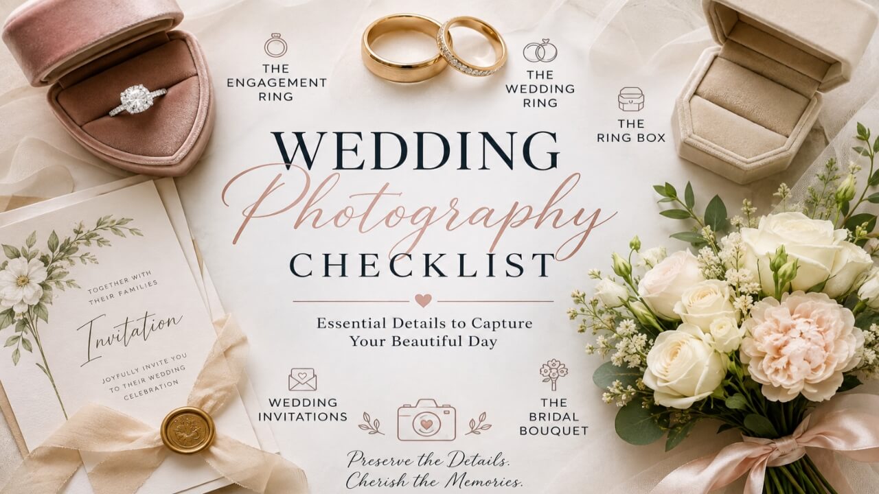 Wedding Photography Checklist for Beautiful, Meaningful Memories