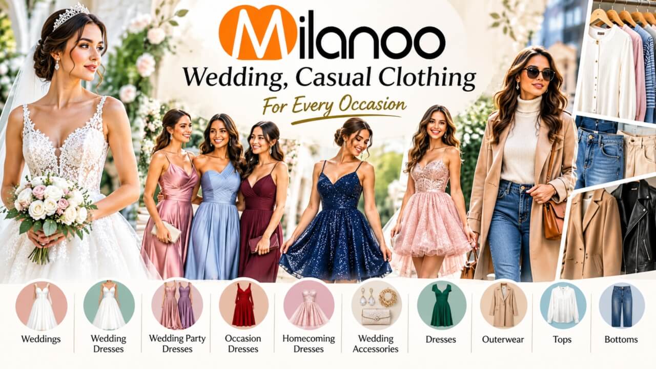 Milanoo Stunning Collection for Wedding and Everyday Styles